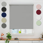 Grey Blackout Roller Blind