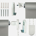 Grey Blackout Roller Blind