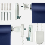 Navy Blue Blackout Roller Blind