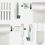 White Blackout Roller Blind