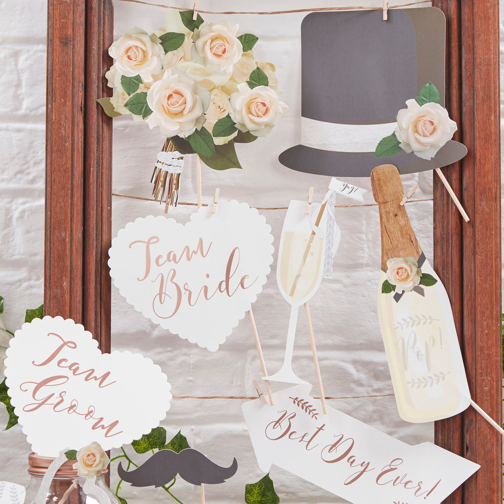 Botanical Photo Booth Props- 5 Inner Pack