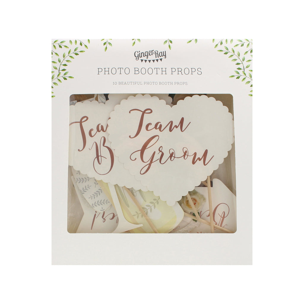 Botanical Photo Booth Props- 5 Inner Pack