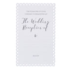Scalloped Evening Invitations - Beautiful Botanics- 10 Inner Pack