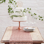 Rose Gold Sequin Table Runner- 5 Inner Pack