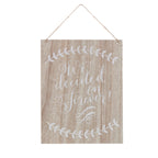 We Decided On Forever Wooden Sign - Boho