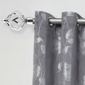 Chrome Bird Cage Extendable Curtain Pole