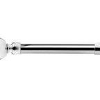 Chrome Bling Diamond Extendable Curtain Pole