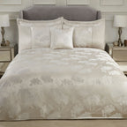 Blossom Cream Embellished Jacquard Duvet Set