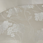 Blossom Cream Embellished Jacquard Duvet Set