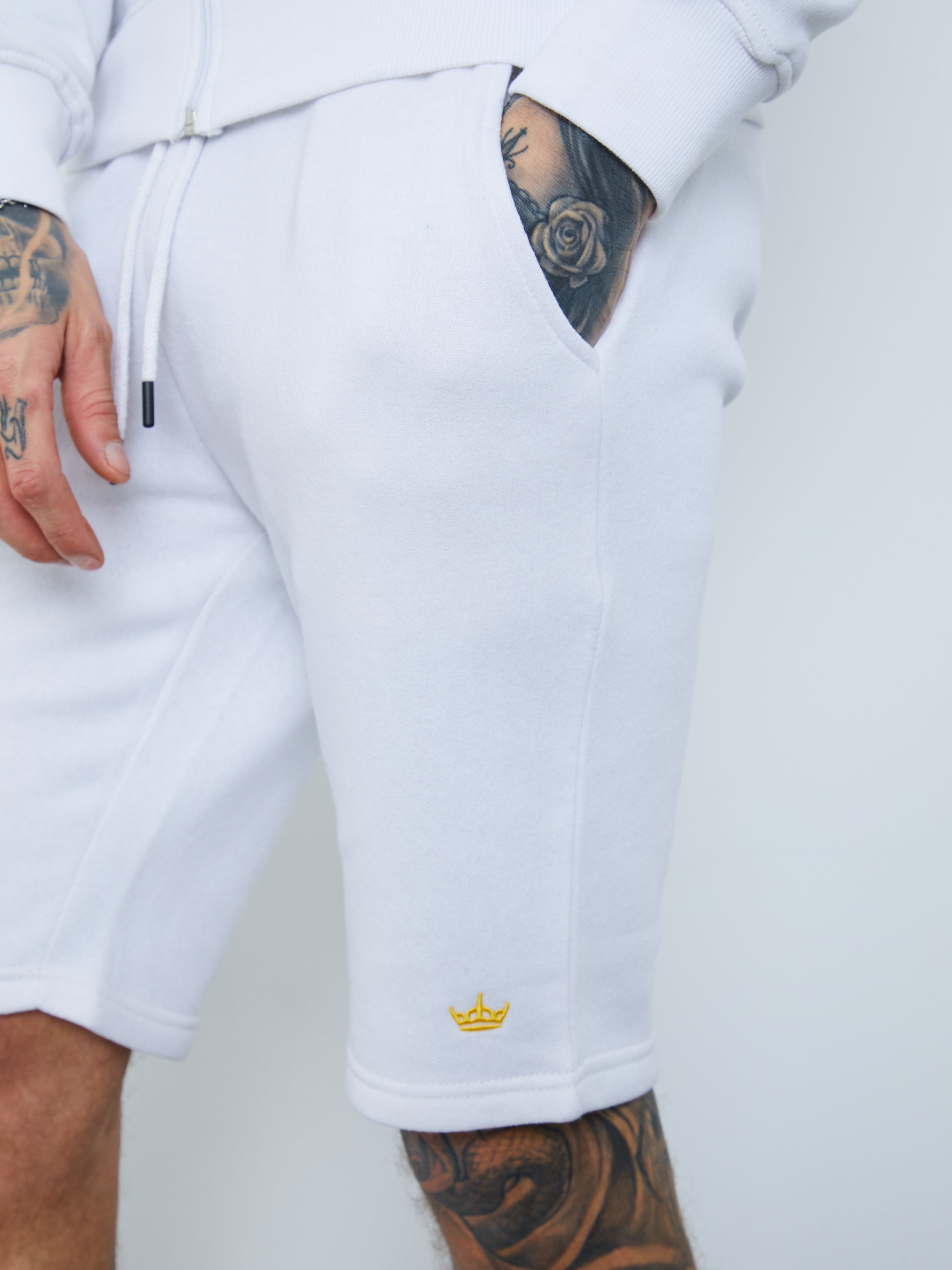 Crown Emb Shorts