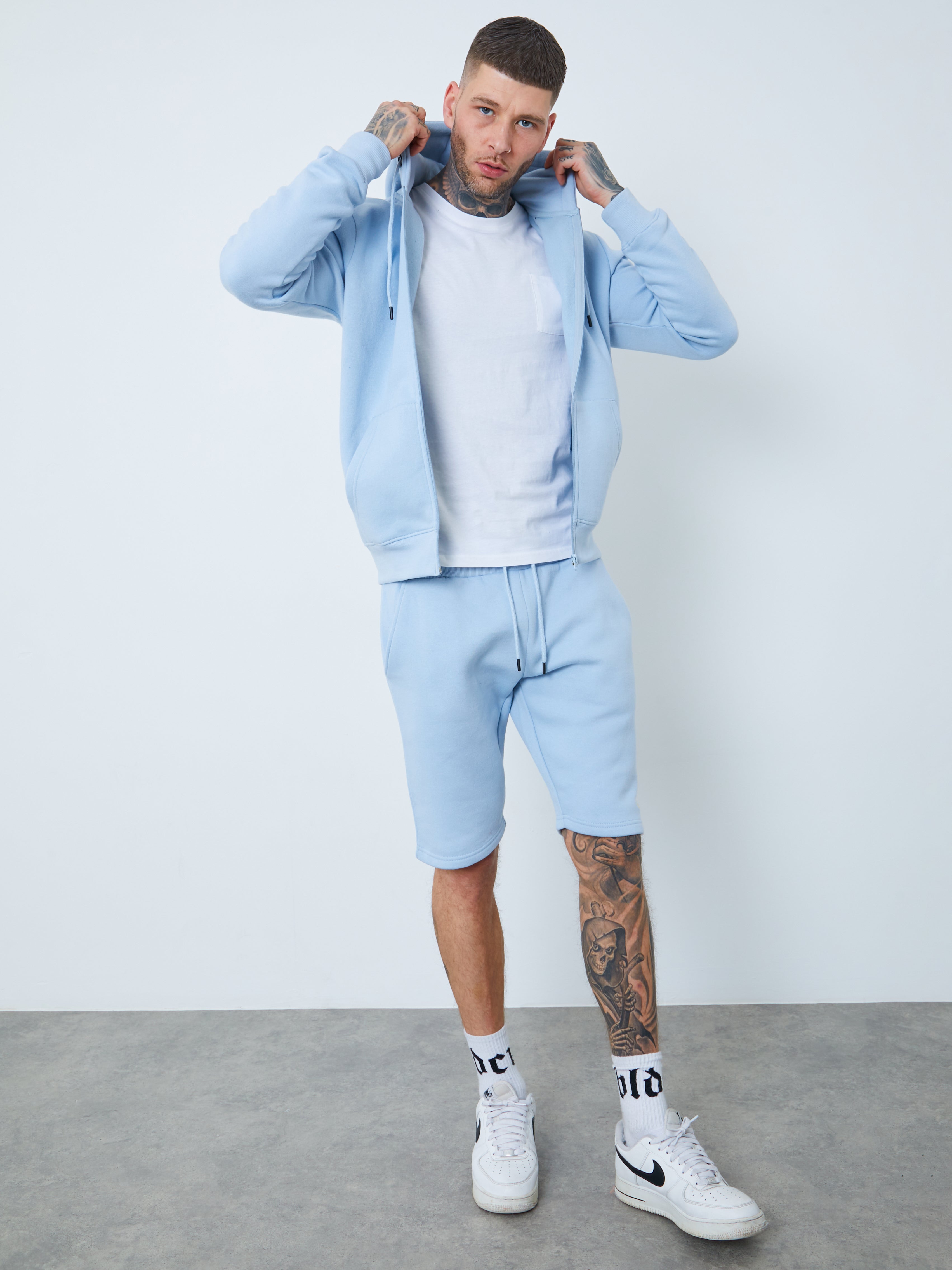 Crown Emb Shorts
