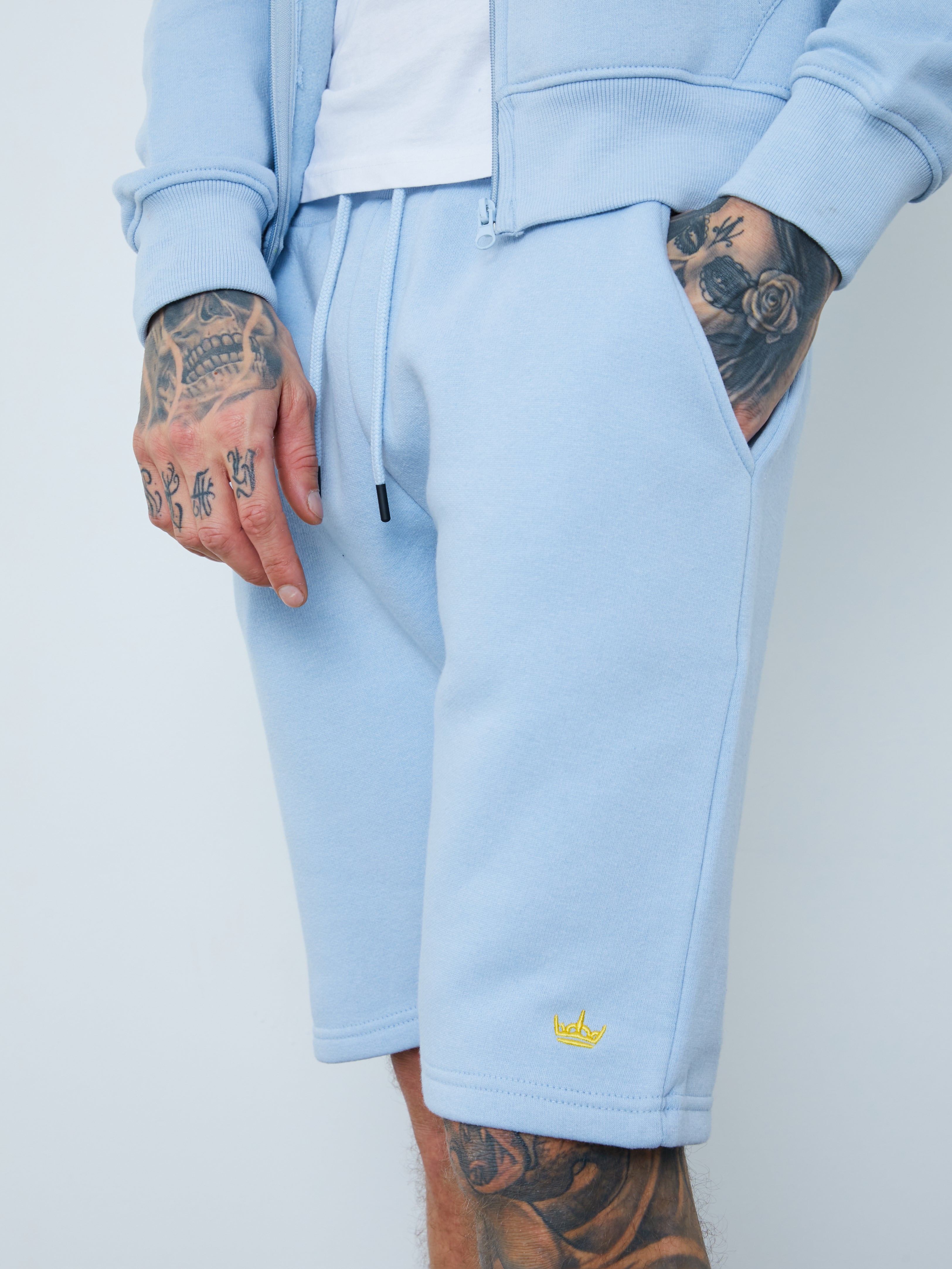 Crown Emb Shorts