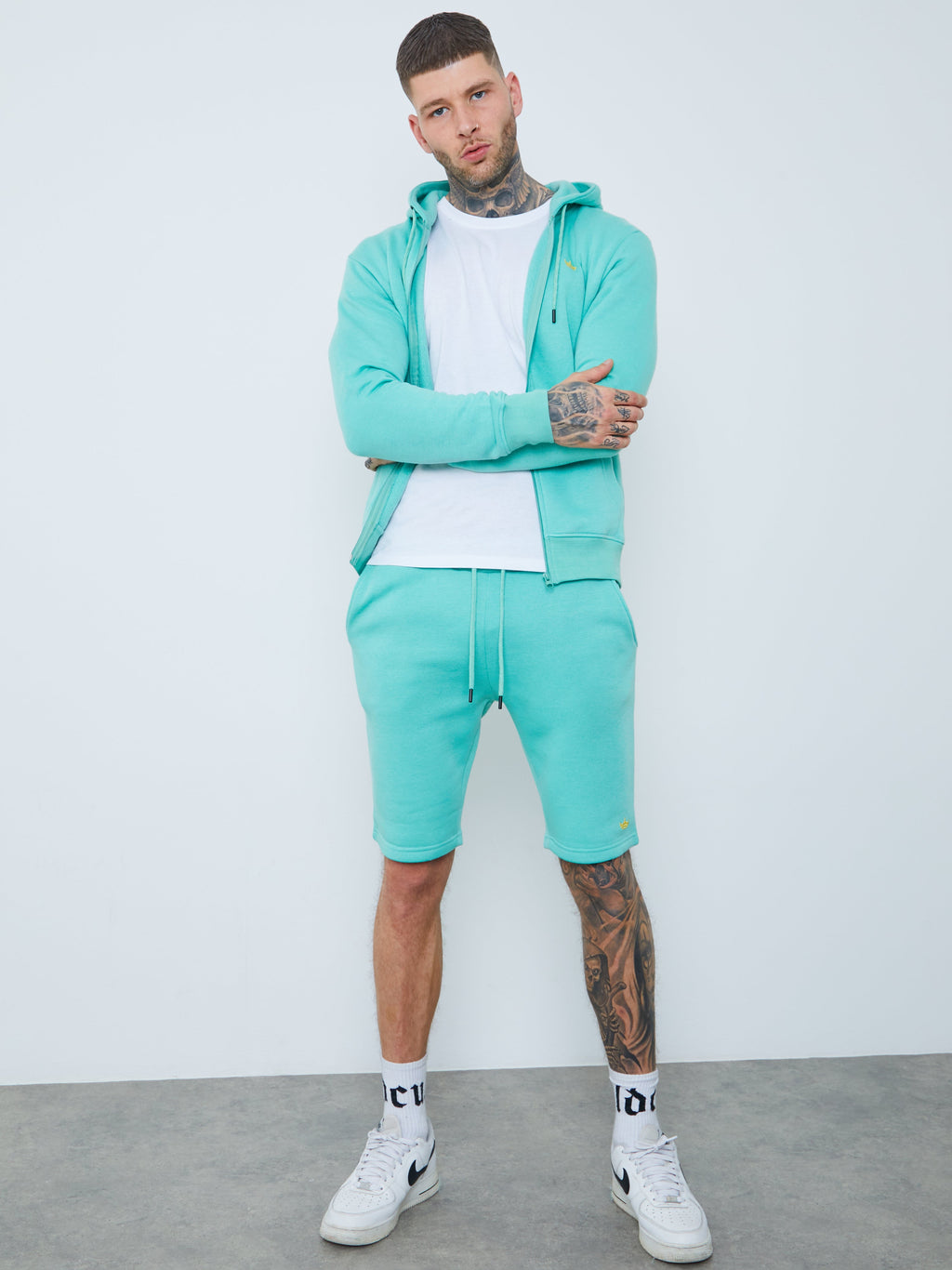 Crown Emb Shorts