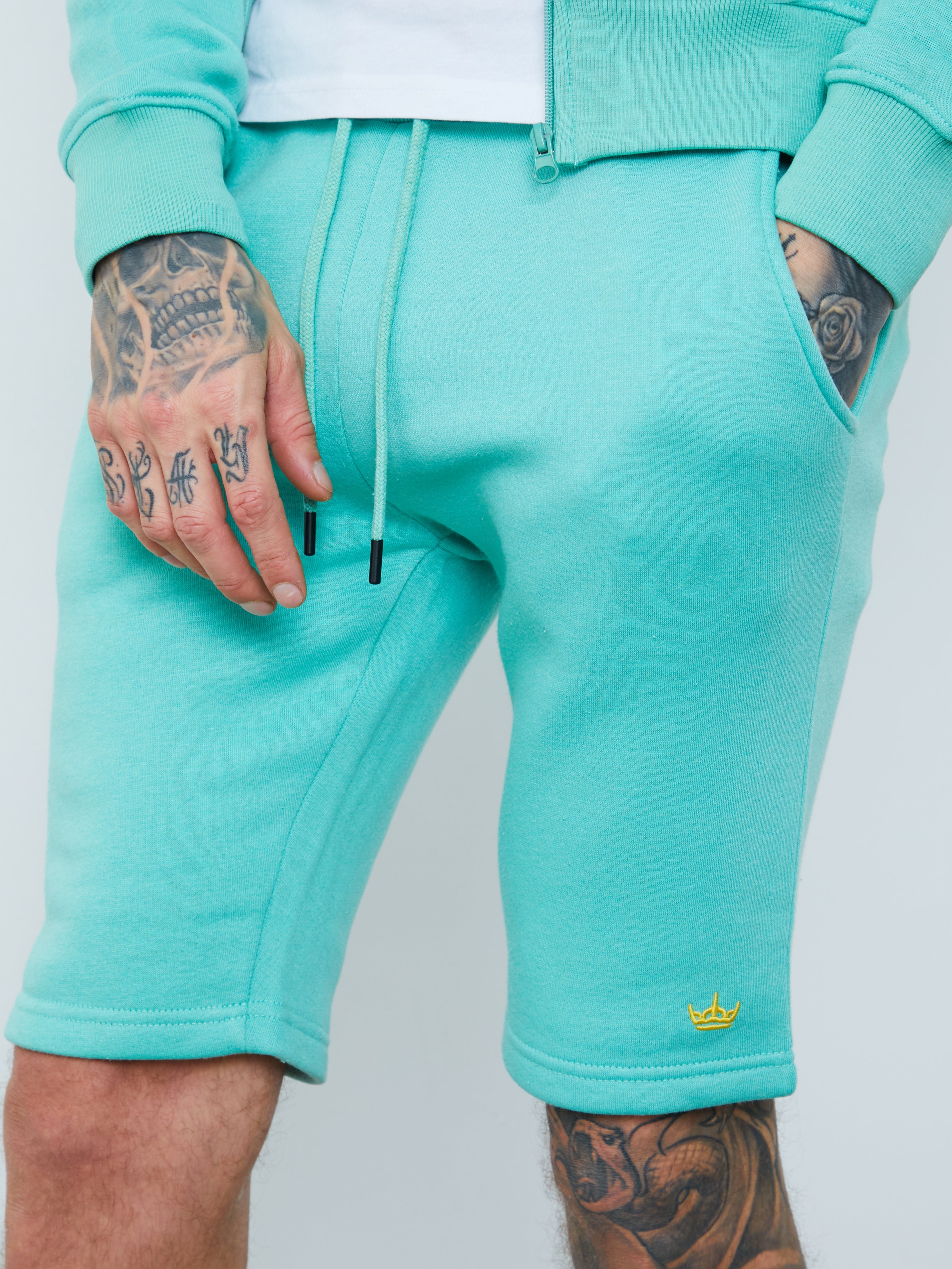 Crown Emb Shorts
