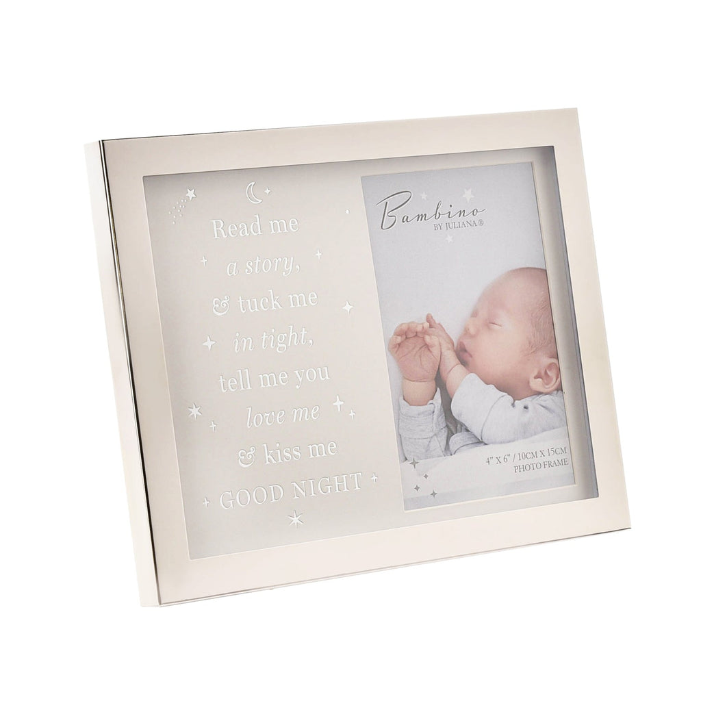 Bambino Read Me A Story Metal Plated Photo Frame (4"x6")