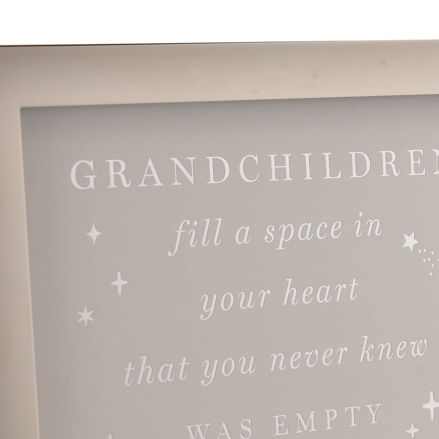 Bambino Grandchildren Pink Metal Plated Photo Frame (4"x6")