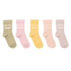 Bambino My First Milestones Socks 0-6 Months (Pack of 5)