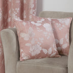 Butterfly Meadow Blush Pink Jacquard Cushion Covers Pair (43cm x 43cm)