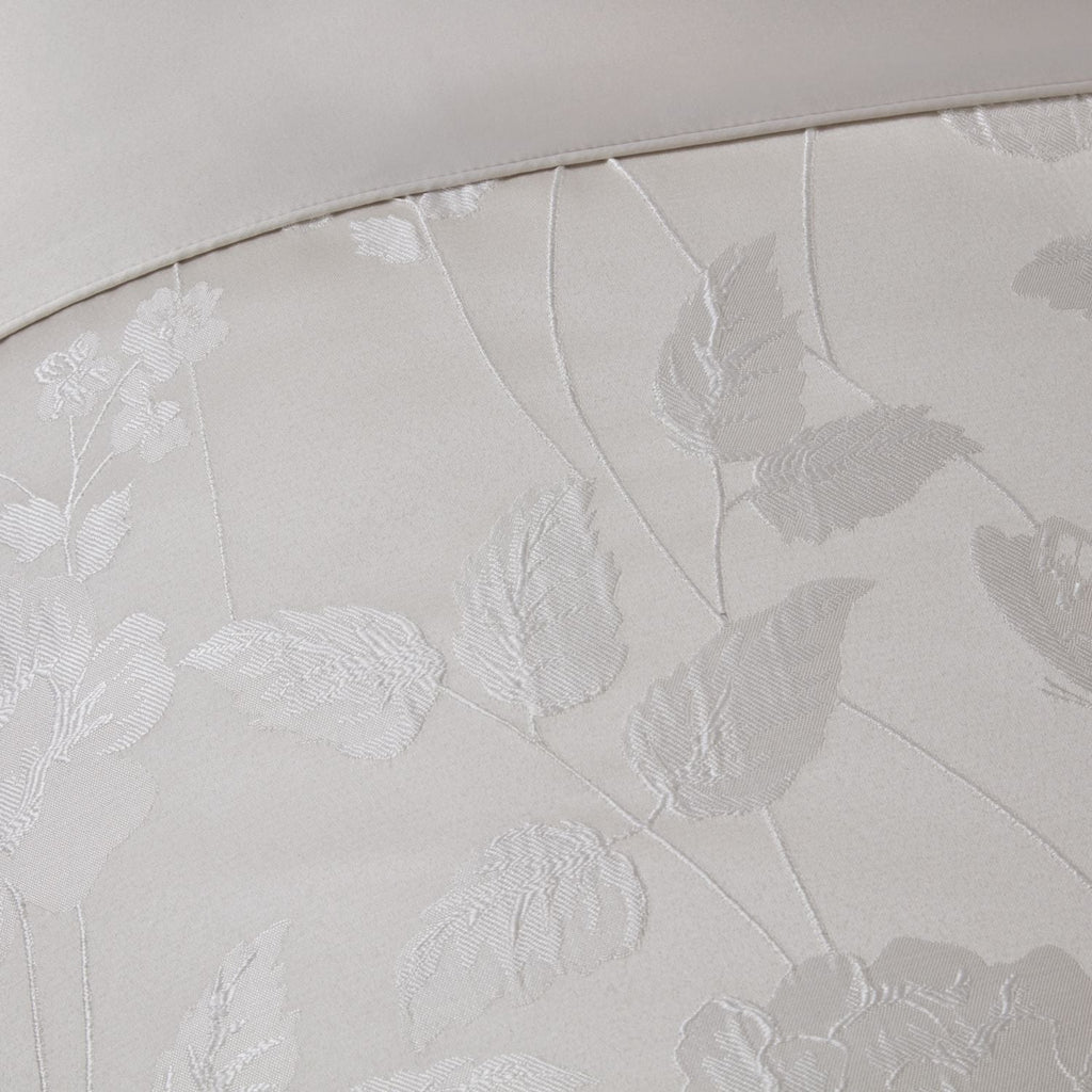 Butterfly Meadow Cream Embellished Jacquard Duvet Set