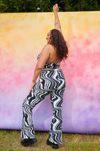 Jersey Printed Flares