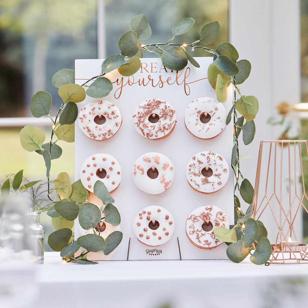 Artificial Eucalyptus Garland With Lights