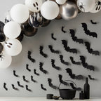 Halloween Bat Wall Decorations- 5 Inner Pack