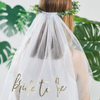 Eucalyptus Bride To Be Hen Party Veil- 5 Inner Pack