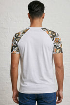 Men's Skull Snake Tiger Graphic T-Shirt