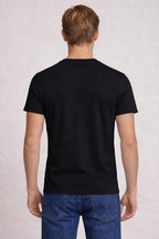 Crew Neck Pocket Roll T-Shirt