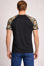 Men's Skull Snake Tiger Graphic T-Shirt