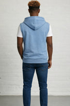 Sleeveless Zipped Hoody