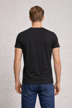 MENS MENS NOTCH NECK TSHIRT