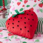 Strawberry Shaped Red Cushion