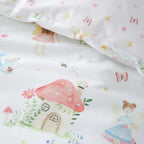 Summer Fairies Pink Kids Duvet Set