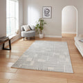 Catherine Lansfield Blocks Grey Rug