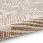 Catherine Lansfield Blocks Natural Rug