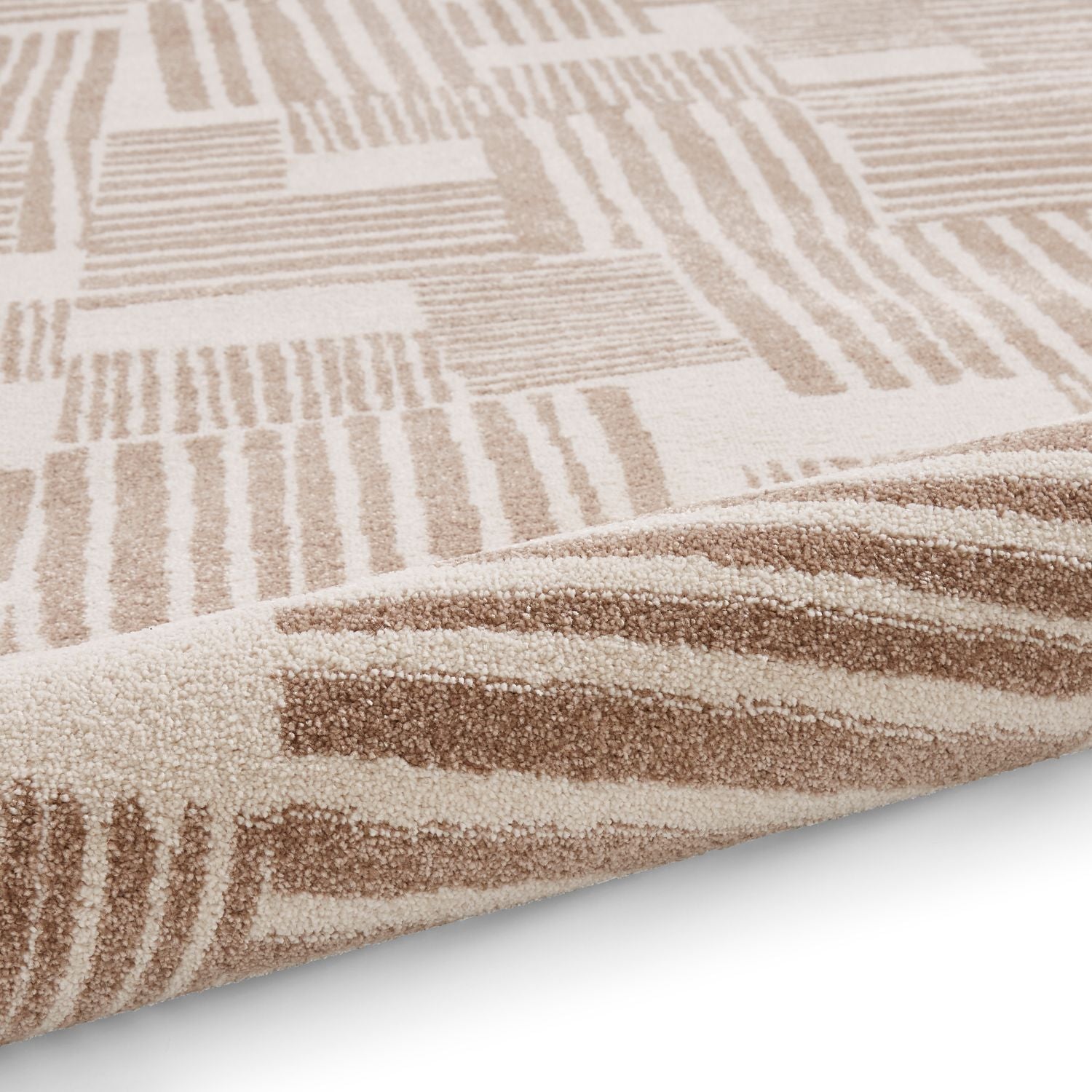 Catherine Lansfield Blocks Natural Rug