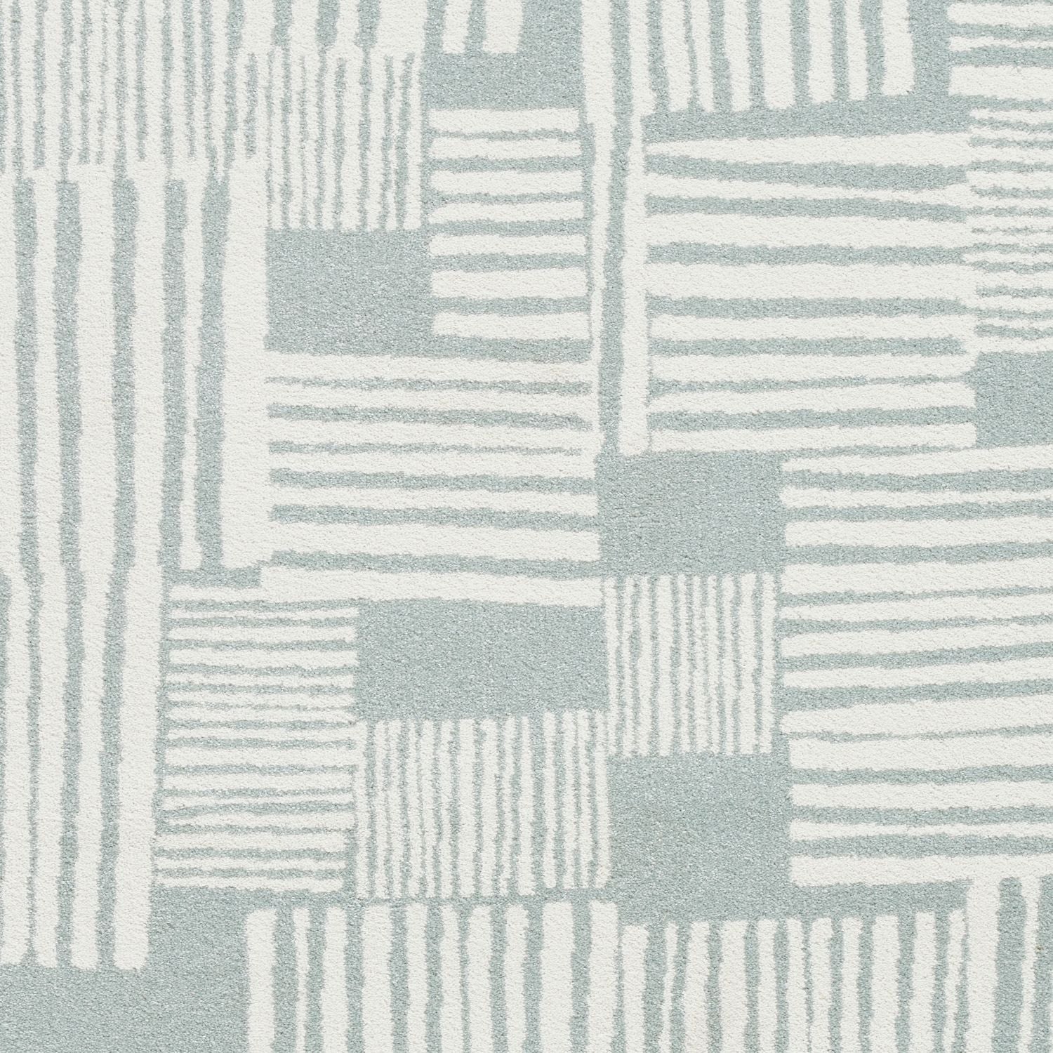 Catherine Lansfield Blocks Sage Green Rug