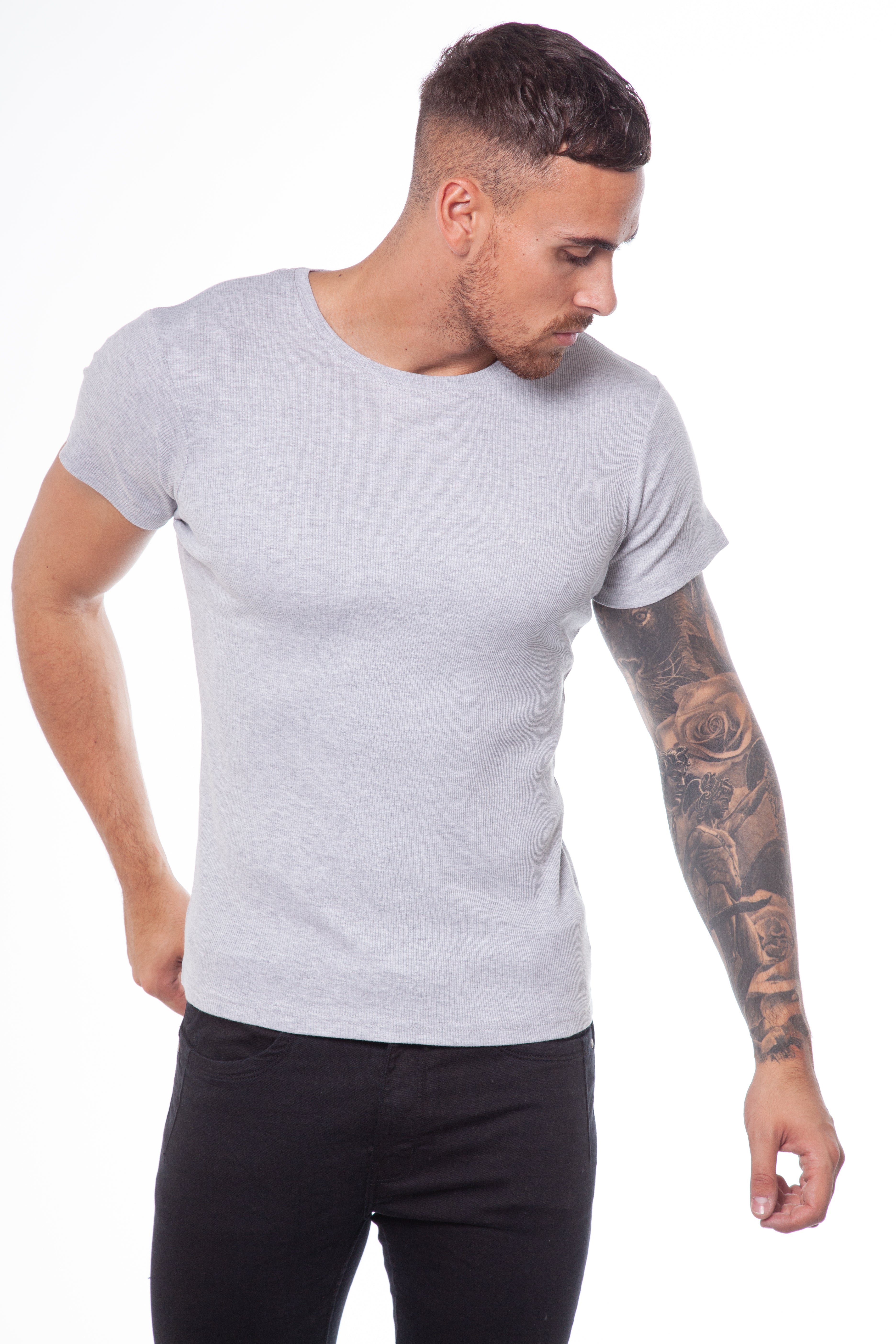 Industrialize Short Sleeve Crew Neck T-Shirt