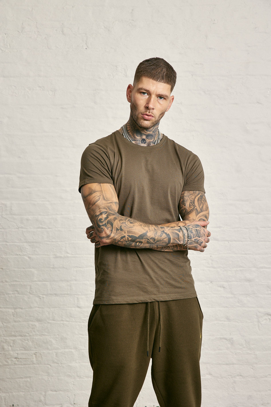 Industrialize Short Sleeve Crew Neck T-Shirt
