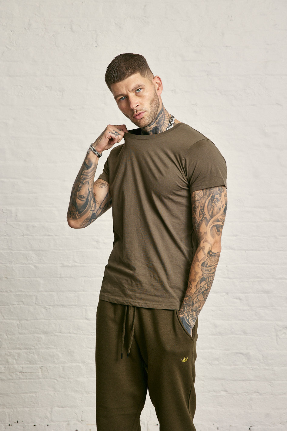 Industrialize Short Sleeve Crew Neck T-Shirt