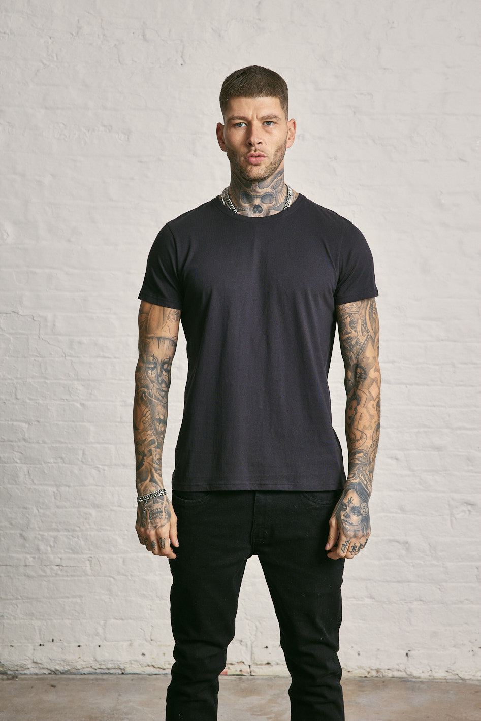 Industrialize Short Sleeve Crew Neck T-Shirt
