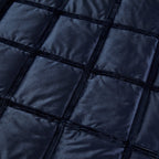 Brighton Square Navy Velvet Duvet Set