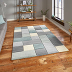 Brooklyn Grey Blue Rug