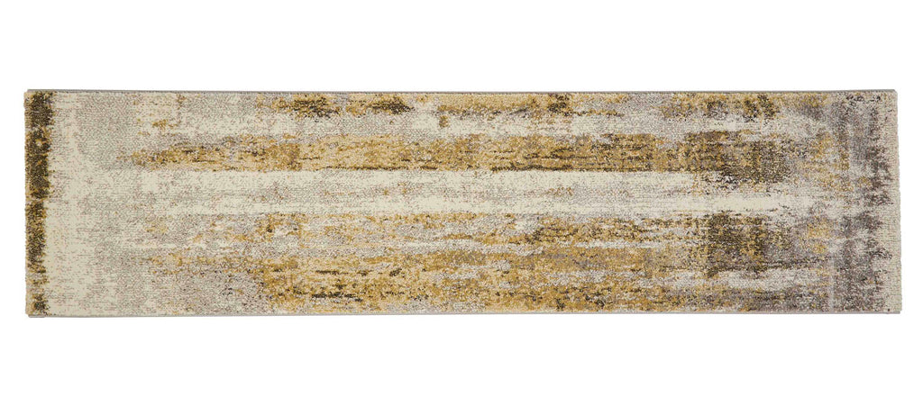 Brooklyn 8595 Ivory/Yellow Runner (60cm x 230cm)