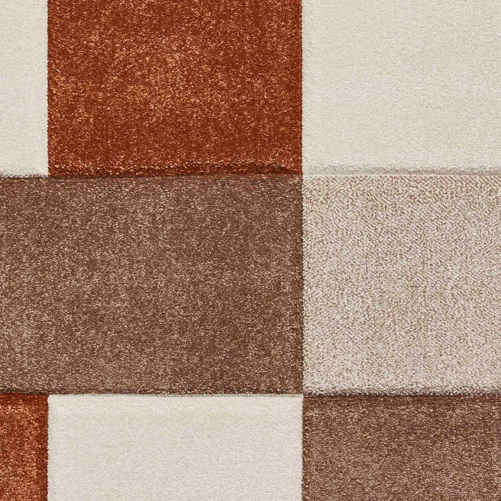 Brooklyn BRK04 Beige/Terracotta Rug