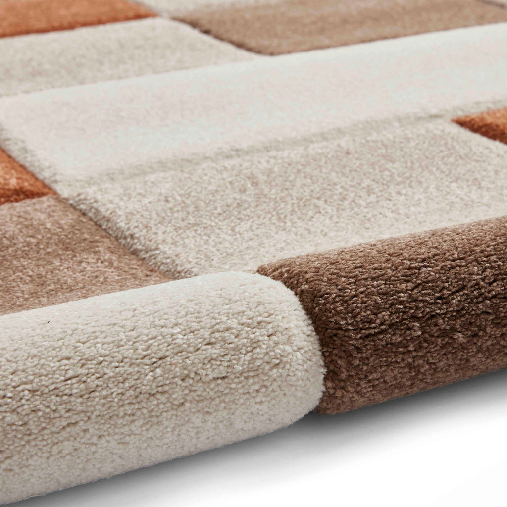 Brooklyn BRK04 Beige/Terracotta Rug