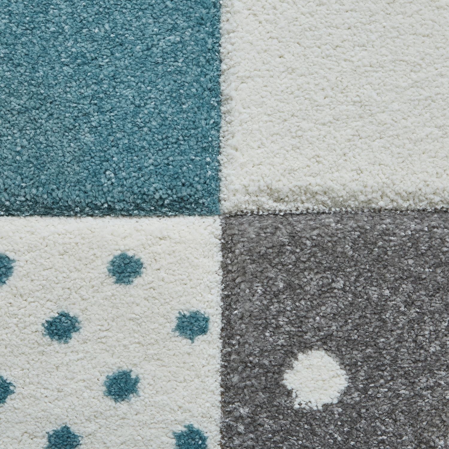 Brooklyn Blue Patchwork 20340 Kids Rug