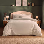 Silentnight Natural Brushed Cotton Duvet Set