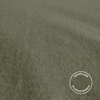 Silentnight Olive Green Brushed Cotton Fitted Sheet